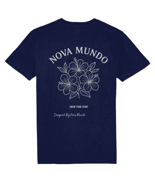 Flower Tee Navy